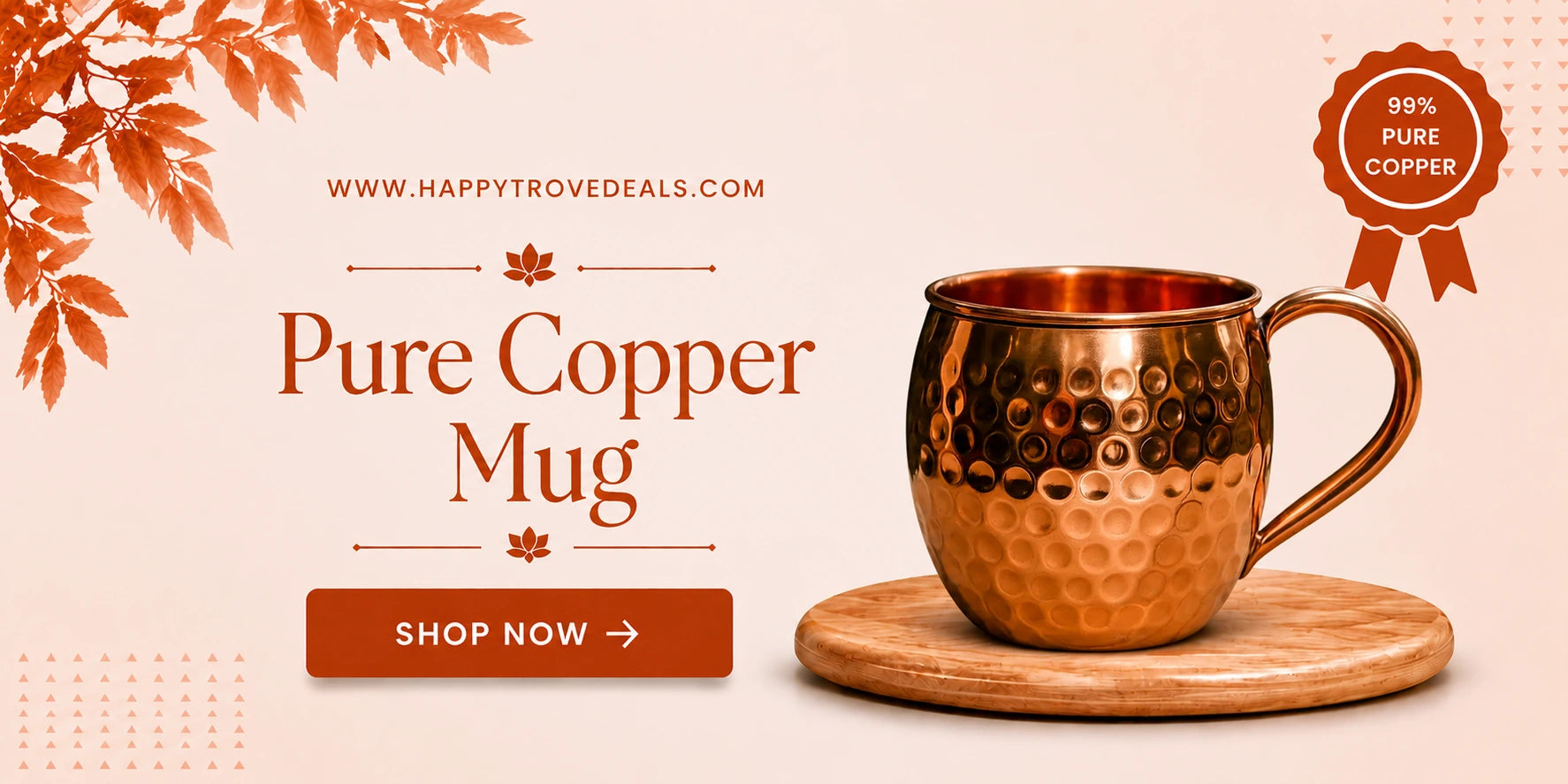 Pure Copper Mug