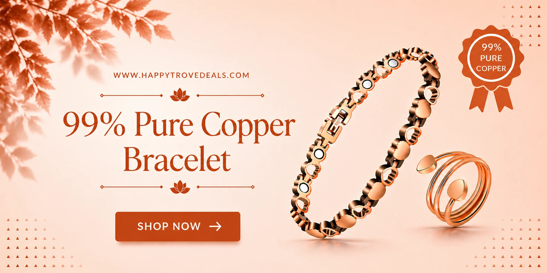 Pure Copper Bracelet